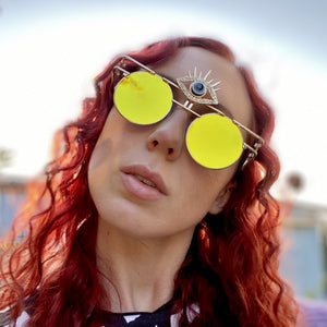 Third Eye Sunglasses-Rave Fashion Goddess