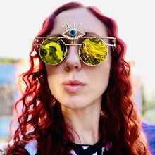 Third Eye Sunglasses-Rave Fashion Goddess