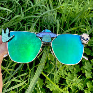 Trippy Sunglasses-Rave Fashion Goddess