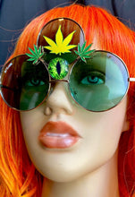 Weed Leaf Sunglasses