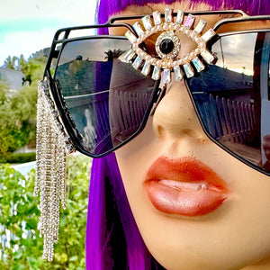 Women's Rhinestone Sunglasses