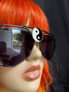 Yin Yang Sunglasses-Rave Fashion Goddess