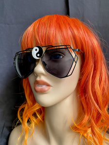 Yin Yang Sunglasses-Rave Fashion Goddess