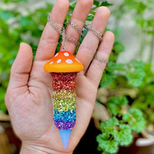 Mushroom Pendant Necklace