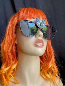 Black Cat Sunglasses-Rave Fashion Goddess