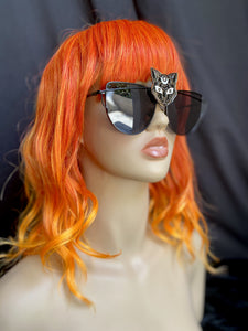 Black Cat Sunglasses-Rave Fashion Goddess