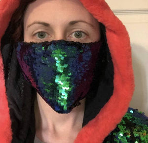 Burning Man Mask-Rave Fashion Goddess