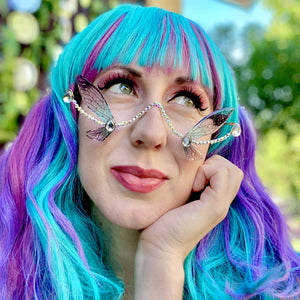 Butterfly Sunglasses-Rave Fashion Goddess