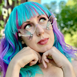 Butterfly Sunglasses-Rave Fashion Goddess