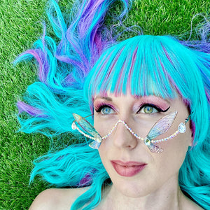 Butterfly Sunglasses-Rave Fashion Goddess