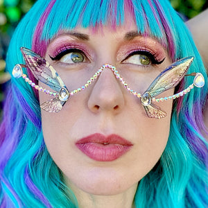 Butterfly Sunglasses-Rave Fashion Goddess