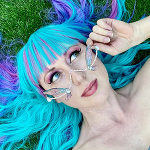 Butterfly Sunglasses-Rave Fashion Goddess