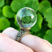 Crystal Ball Ring-Rave Fashion Goddess