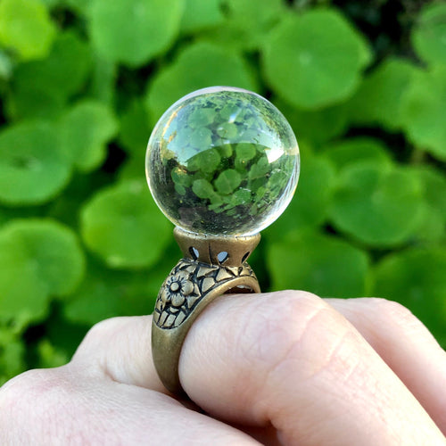 Crystal Ball Ring-Rave Fashion Goddess