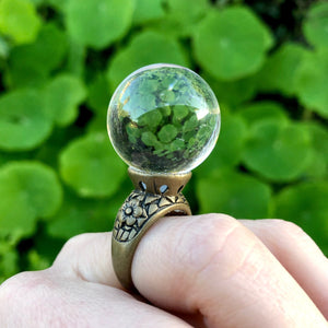 Crystal Ball Ring-Rave Fashion Goddess