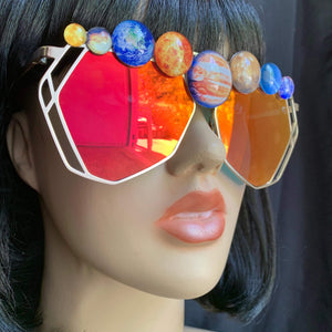 Galaxy Sunglasses-Rave Fashion Goddess