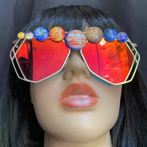 Galaxy Sunglasses-Rave Fashion Goddess