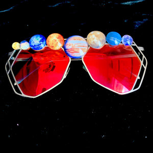 Galaxy Sunglasses-Rave Fashion Goddess