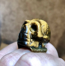 Gold Skull Ring-Rave Fashion Goddess