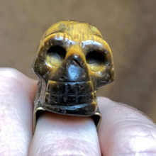 Gold Skull Ring-Rave Fashion Goddess