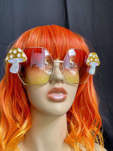 Hippie Sunglasses-Rave Fashion Goddess