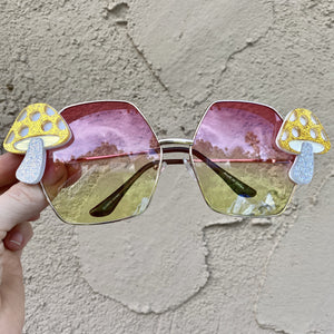 Hippie Sunglasses-Rave Fashion Goddess