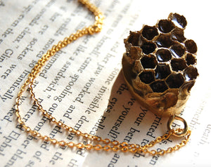 Honeycomb Necklace-Rave Fashion Goddess