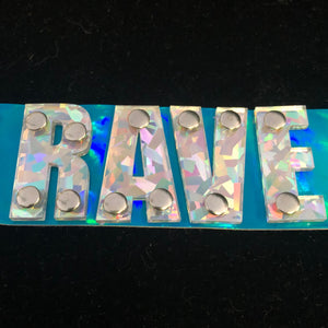 Letter Choker-Rave Fashion Goddess