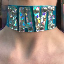 Letter Choker-Rave Fashion Goddess