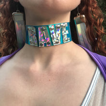 Letter Choker-Rave Fashion Goddess