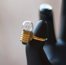 Light Bulb Ring-Rave Fashion Goddess