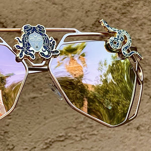 Medusa Jewelry Sunglasses-Rave Fashion Goddess