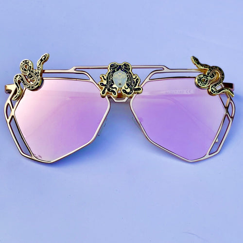 Medusa Jewelry Sunglasses-Rave Fashion Goddess