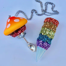 Mushroom Necklace-Rave Fashion Goddess