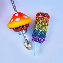 Mushroom Necklace-Rave Fashion Goddess