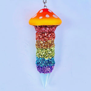 Mushroom Necklace-Rave Fashion Goddess