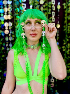 Outer Space Sunglasses-Rave Fashion Goddess