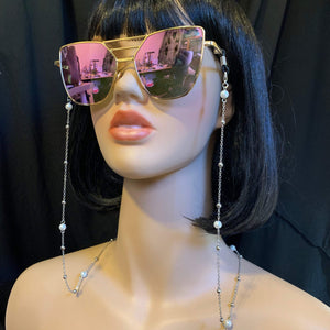 Pearl Sunglasses Chain-Rave Fashion Goddess