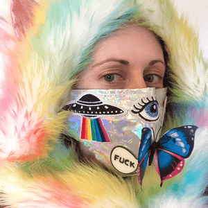 Rave Face Mask-Rave Fashion Goddess