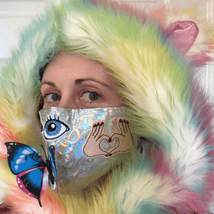 Rave Face Mask-Rave Fashion Goddess