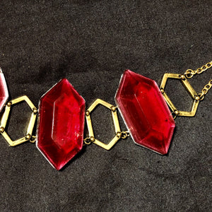 Red Woman GOT Necklace-Rave Fashion Goddess