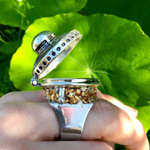 Ring With Hidden Compartment-Rave Fashion Goddess