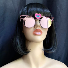 Rose Gold Sunglasses-Rave Fashion Goddess