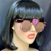 Rose Gold Sunglasses-Rave Fashion Goddess