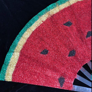 Watermelon Fan-Rave Fashion Goddess